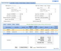 Field Service CRM - General Information tab